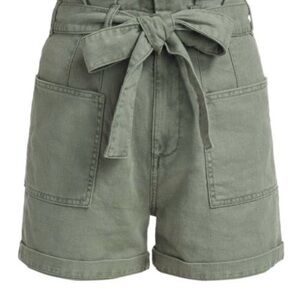 JOE’S paper bag Army soft shorts